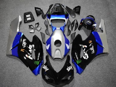 2004-2005 Silver Blue Glossy Black Green Monster Sky Honda CBR1000RR Motorcycle Fairings Canada