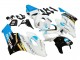 2004-2005 White Light Blue Yellow Black Konica Minolta Honda CBR1000RR Motorcycle Fairings Canada