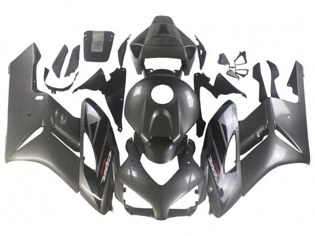 2004-2005 Glossy Grey Glossy Black Honda CBR1000RR Motorcycle Fairings Canada