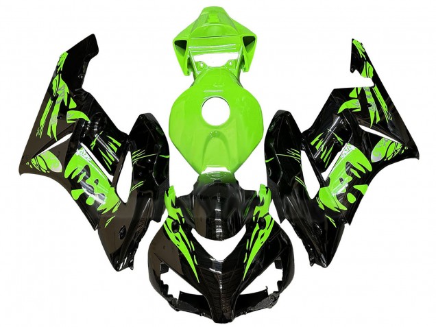 2004-2005 Green Glossy Black Honda CBR1000RR Motorcycle Fairings Canada