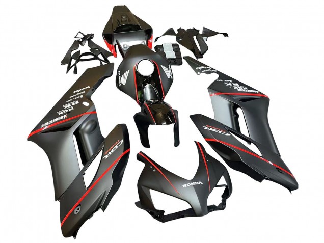 2004-2005 Glossy Black Glossy Grey Red Stripe Honda CBR1000RR Motorcycle Fairings Canada