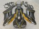 2004-2005 Matte Grey Gold Honda CBR1000RR Motorcycle Fairings Canada