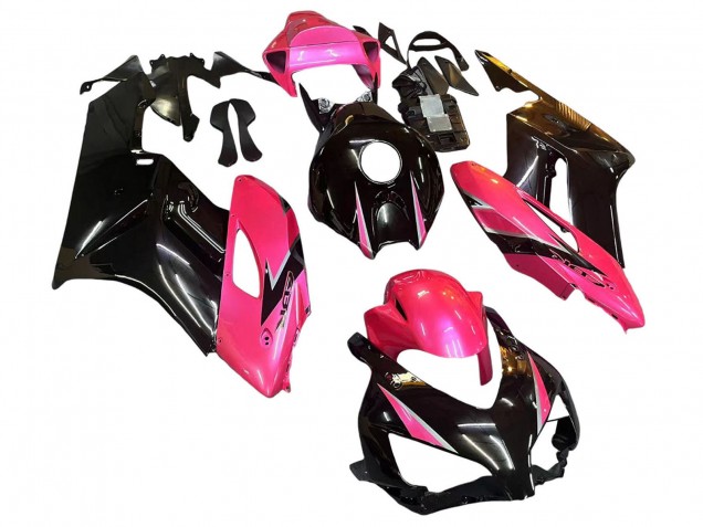 2004-2005 Pink Glossy Black Honda CBR1000RR Motorcycle Fairings Canada