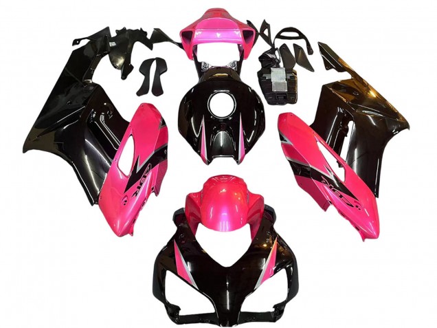 2004-2005 Pink Glossy Black Honda CBR1000RR Motorcycle Fairings Canada