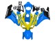 2004-2005 Blue Yellow Glossy Black Honda CBR1000RR Motorcycle Fairings Canada
