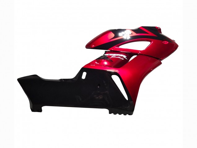 2004-2005 Red Glossy Black Stripe Honda CBR1000RR Motorcycle Fairings Canada