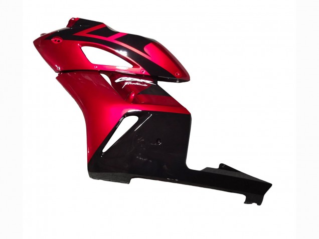 2004-2005 Red Glossy Black Stripe Honda CBR1000RR Motorcycle Fairings Canada
