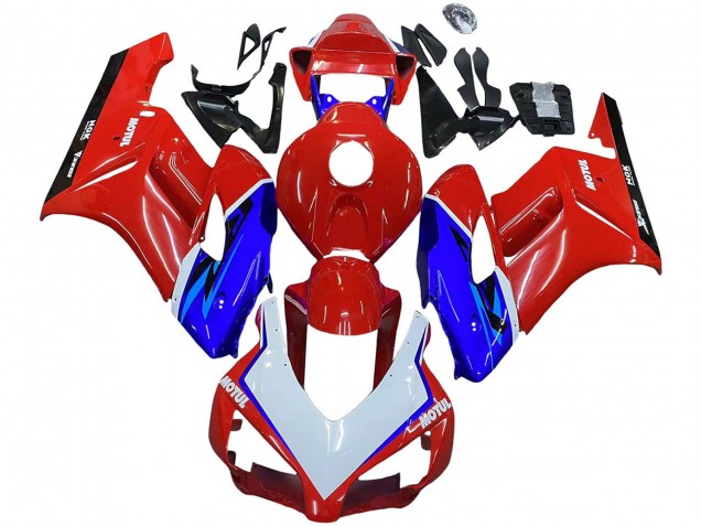 2004-2005 Red Blue White Black Motul Honda CBR1000RR Motorcycle Fairings Canada