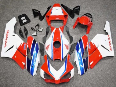 2004-2005 White Red Blue HRC Honda CBR1000RR Motorcycle Fairing Canada