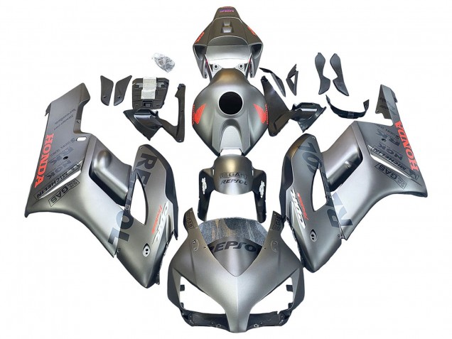 2004-2005 Silver Repsol Honda CBR1000RR Motorcycle Fairings Canada