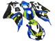 2006-2007 Blue Fluorescent Green Glossy Black Shark 46 Honda CBR1000RR Motorcycle Fairings Canada