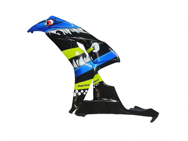 2006-2007 Blue Fluorescent Green Glossy Black Shark 46 Honda CBR1000RR Motorcycle Fairings Canada