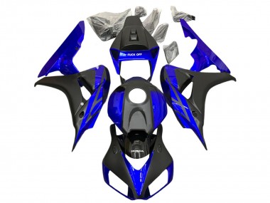 2006-2007 Blue Matte Black Honda CBR1000RR Motorcycle Fairings Canada