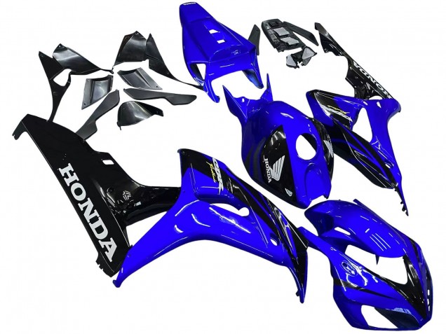 2006-2007 Blue Glossy Black Honda CBR1000RR Motorcycle Fairings Canada