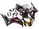 2006-2007 Glossy Black Yellow Red Flame Honda CBR1000RR Motorcycle Fairings Canada