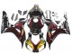 2006-2007 Glossy Black Yellow Red Flame Honda CBR1000RR Motorcycle Fairings Canada