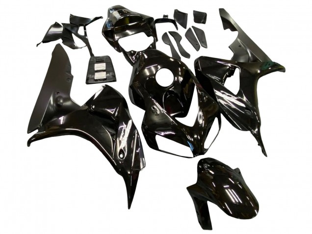 2006-2007 Glossy Black Matte Back Honda CBR1000RR Motorcycle Fairings Canada