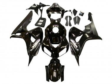 2006-2007 Glossy Black Matte Back Honda CBR1000RR Motorcycle Fairings Canada