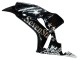 2006-2007 Glossy Black Gold SevenStars Honda CBR1000RR Motorcycle Fairings Canada