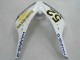 2006-2007 White Green Glossy Black Hannspree 52 Honda CBR1000RR Motorcycle Fairings Canada