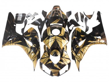 2006-2007 Gold Glossy Black Honda CBR1000RR Motorcycle Fairings Canada