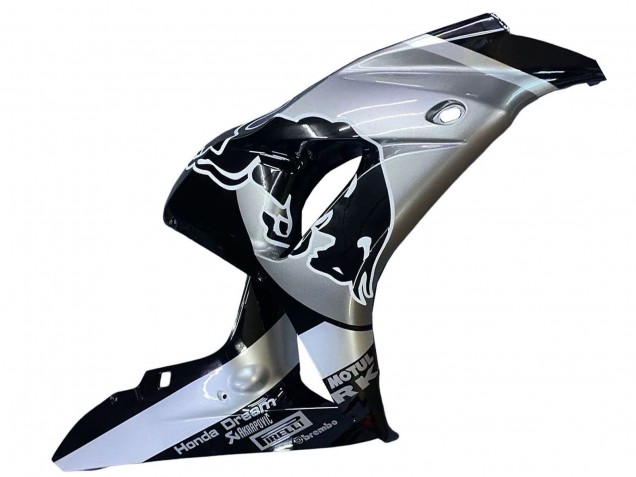 2006-2007 Silver Glossy Black Red Bull Honda CBR1000RR Motorcycle Fairings Canada