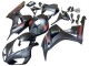 2006-2007 Matte Black Red Decals Honda CBR1000RR Motorcycle Fairings Canada