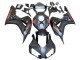 2006-2007 Matte Black Red Decals Honda CBR1000RR Motorcycle Fairings Canada