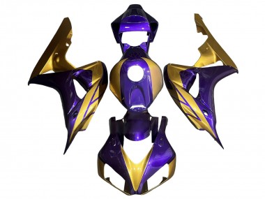 2006-2007 Gold Purple Honda CBR1000RR Motorcycle Fairings Canada