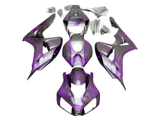 2006-2007 Silver Light Purple Honda CBR1000RR Motorcycle Fairings Canada