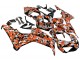 2006-2007 Black Orange Silver Camouflage Honda CBR1000RR Motorcycle Fairings Canada