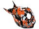 2006-2007 Black Orange Silver Camouflage Honda CBR1000RR Motorcycle Fairings Canada