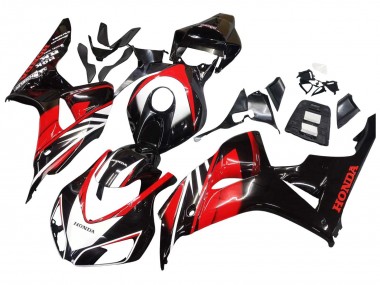 2006-2007 Red Glossy Black Honda CBR1000RR Motorcycle Fairings Canada