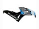 2006-2007 White Blue Glossy Black Honda CBR1000RR Motorcycle Fairing Canada
