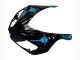 2006-2007 White Blue Glossy Black Honda CBR1000RR Motorcycle Fairing Canada