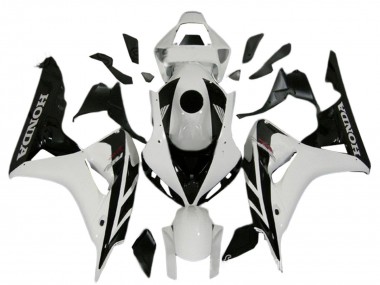 2006-2007 White Glossy Black Honda CBR1000RR Motorcycle Fairing Kits Canada