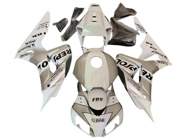 2006-2007 White Grey Repsol Honda CBR1000RR Motorcycle Fairings Canada