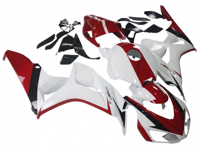 2006-2007 White Red Glossy Black Honda CBR1000RR Motorcycle Fairing Kits Canada
