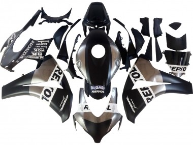 2008-2011 Silver Matte Black Repsol Honda CBR1000RR Motorcycle Fairings Canada