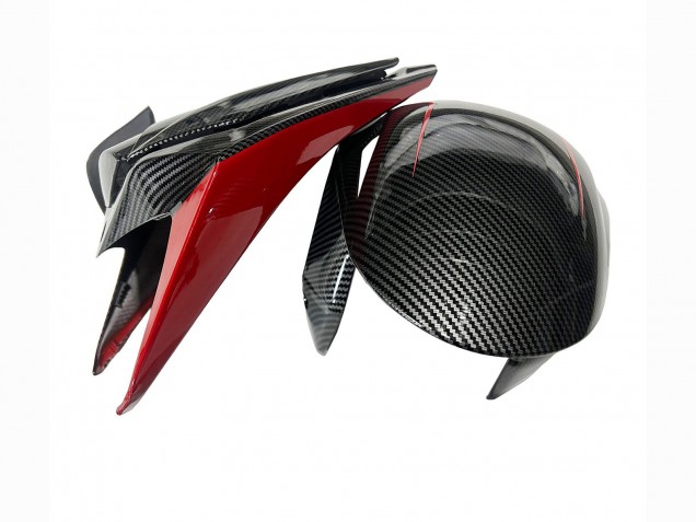 2008-2011 Black Carbon Fiber Red Honda CBR1000RR Motorcycle Fairings Canada