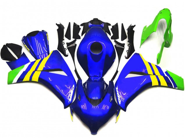 2008-2011 Blue Yellow White Green Honda CBR1000RR Motorcycle Fairings Canada