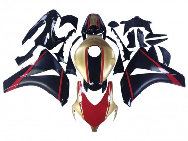 2008-2011 Gold Red Glossy Black Honda CBR1000RR Motorcycle Fairings Canada