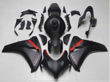 2008-2011 Matte Black Red Fireblade Honda CBR1000RR Motorcycle Fairings Canada