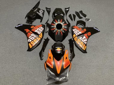 2008-2011 Matte Black Orange Repsol Rossi Honda CBR1000RR Motorcycle Fairings Canada