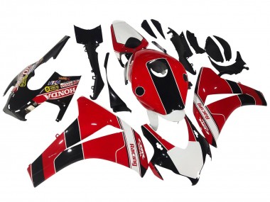 2008-2011 Red White Glossy Black Racing Honda CBR1000RR Motorcycle Fairings Canada