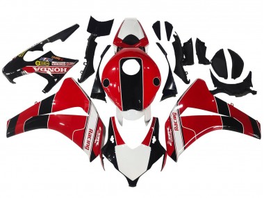 2008-2011 Red White Glossy Black Racing Honda CBR1000RR Motorcycle Fairings Canada