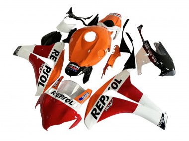 2008-2011 Orange White Red Glossy Black Repsol HRC Honda CBR1000RR Motorcycle Fairing Canada