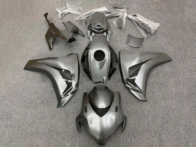 2008-2011 Grey Glossy Black Honda CBR1000RR Motorcycle Fairing Canada