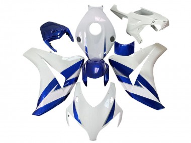 2008-2011 White Blue Honda CBR1000RR Motorcycle Fairings Canada