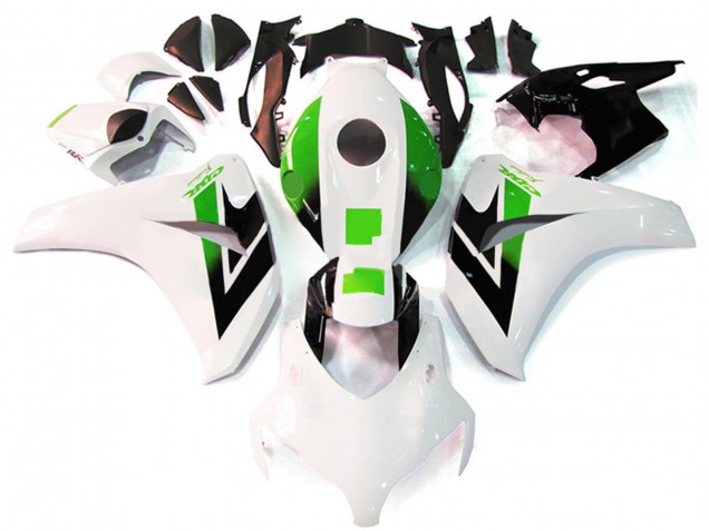 2008-2011 White Green Glossy Black Honda CBR1000RR Motorcycle Fairing Canada